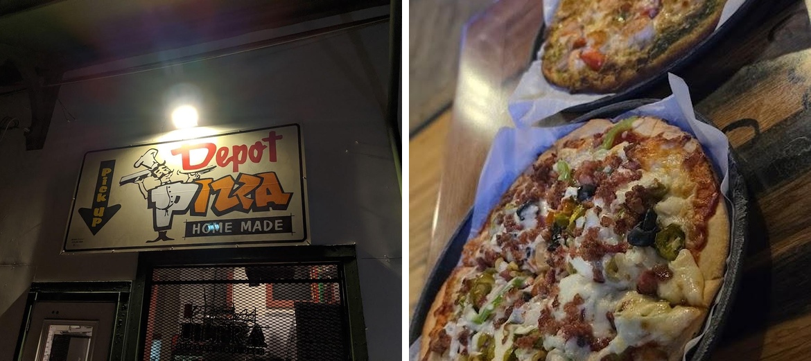 Depot Pizza Menu